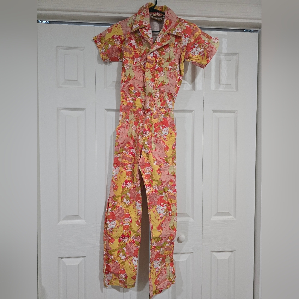 Big Bud Press Spring Rapture Short Sleeve Jumpsuit